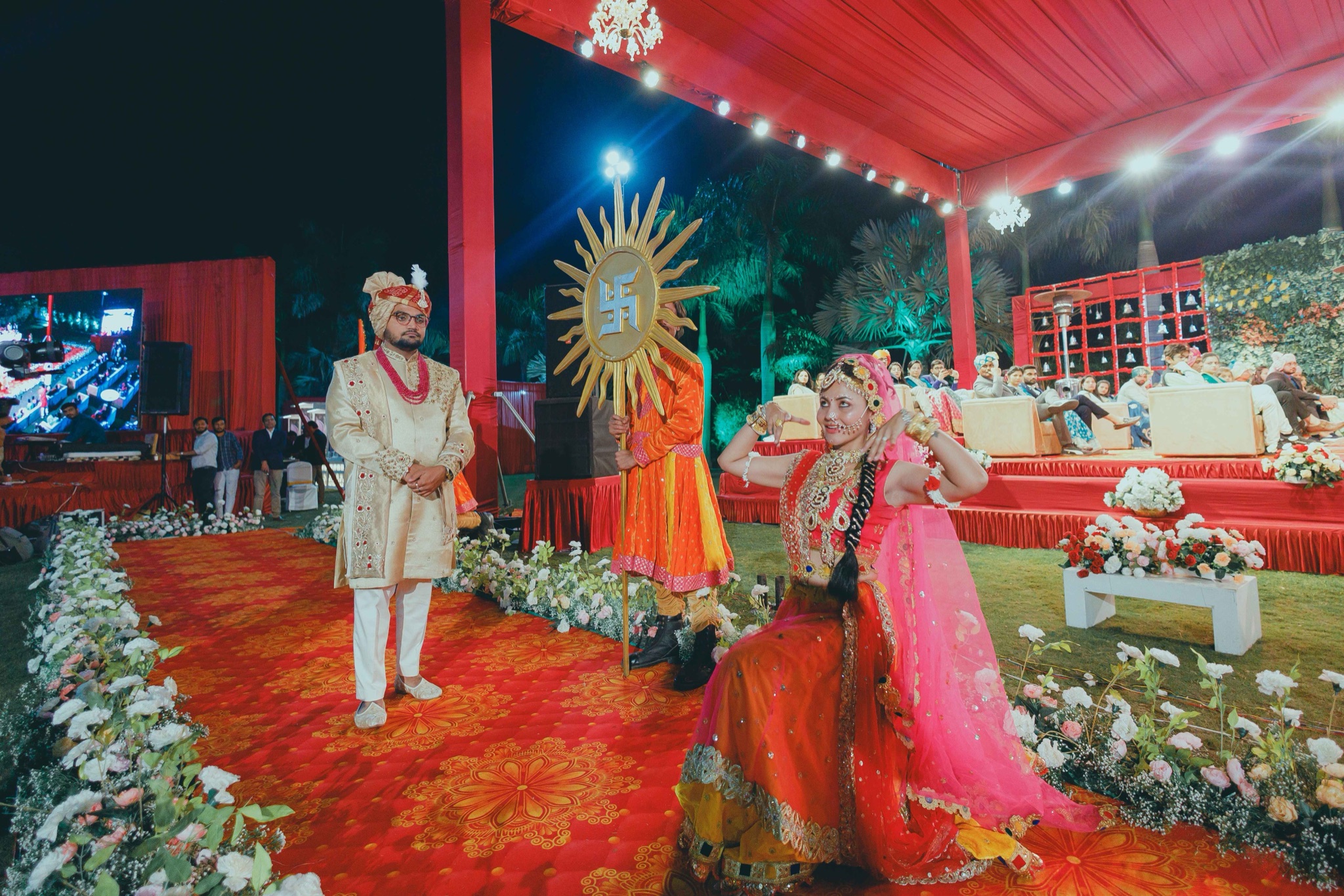 Viraj & Radhika — wedding photograph